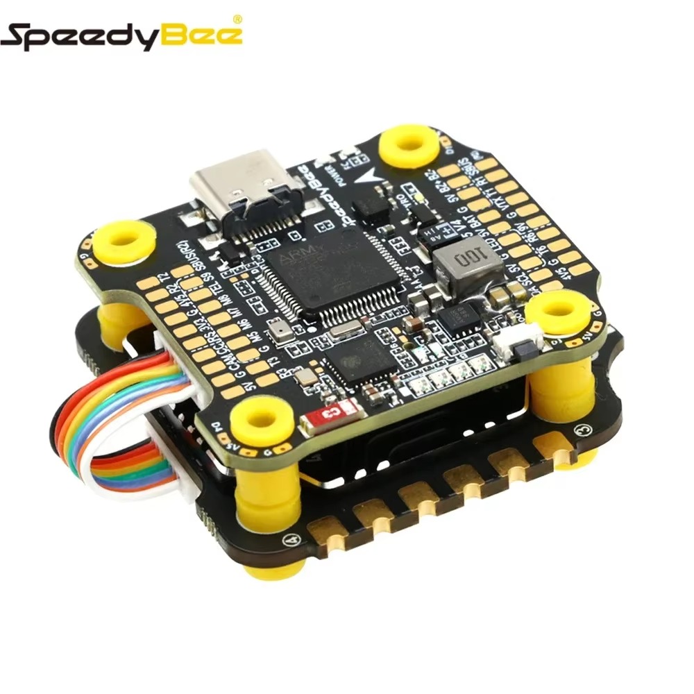 قطعة واحدة من RoRuS لوحدة Spee - مراجعة Speedybee F405 V4 Bls 55A Stack وسعره