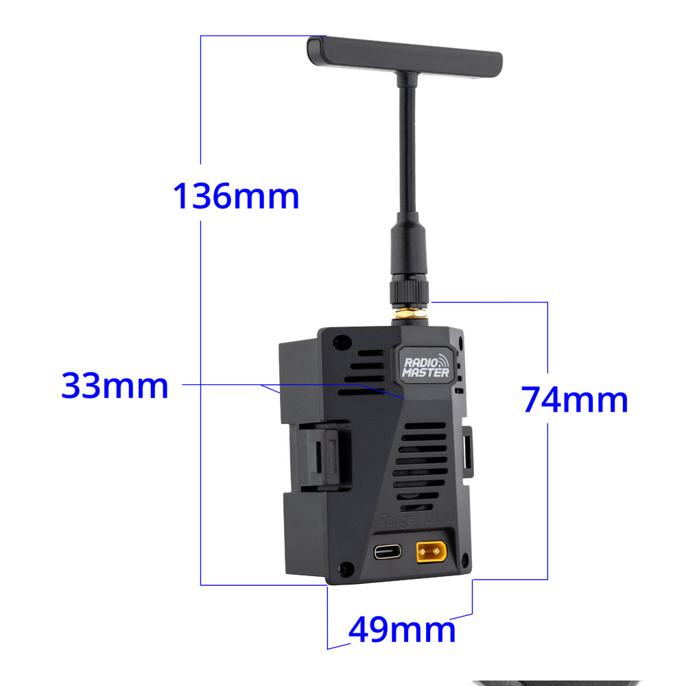 وحدة راديو ماستر رينجر مايكرو  - مراجعة Radiomaster Ranger 2.4Ghz Elrs Module وسعره
