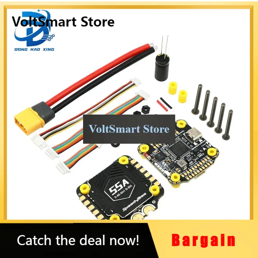 VoltS1pcs لـ Speedybee F405 V4 - مراجعة Speedybee F405 V4 Bls 55A Stack وسعره